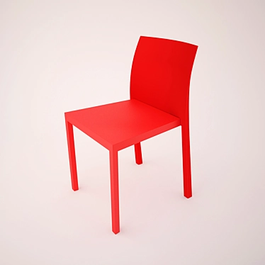 Chinese-origin Chair 3D model image 1 