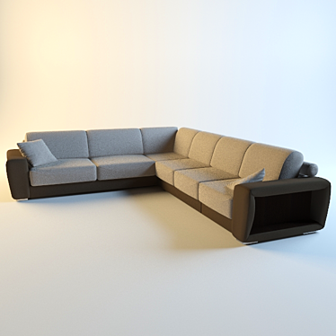 ComfortMax Sofa: Stylish and Versatile 3D model image 1 