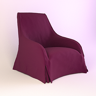 Cozy Comfort Armchair 3D model image 1 