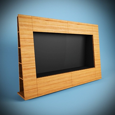 Modern TV Stand - Dana 3D model image 1 