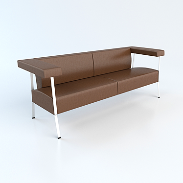 Contemporary Bene Sofa 3D model image 1 