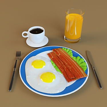 ColorCorrect Breakfast Plugin 3D model image 1 