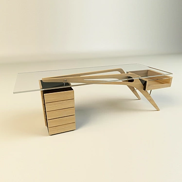 Zanotta Cavour: Modern Elegance for Your Home 3D model image 1 