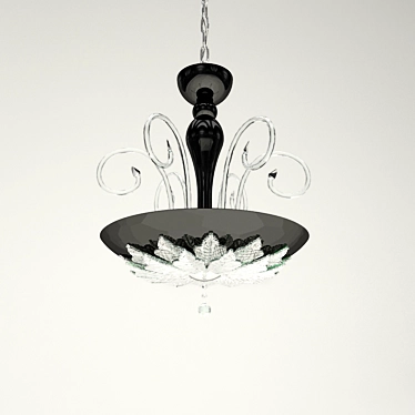 Elegant Orleans Chandelier 3D model image 1 