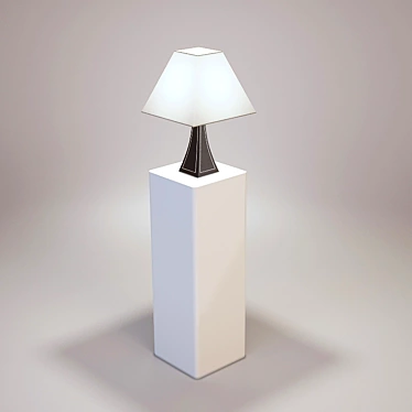 Elegant Vray Lamp 3D model image 1 