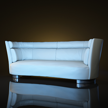 Vladimir Kagan Welcome Sofa 3D model image 1 