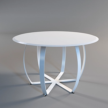 Elegant BASILEA Dining Table 3D model image 1 