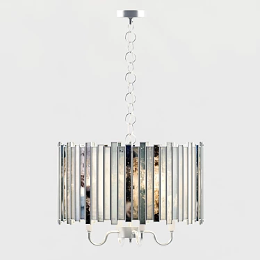 Worlds Away Faceted Pendant Chandelier