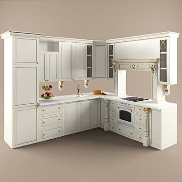 Beautify Your Kitchen: "Beatrice 3D model image 1 