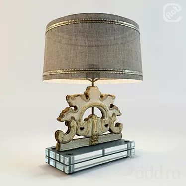 Boho Chic Desk Lamp 3D model image 1 