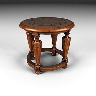 Elegant T67 Nesting Tables 3D model image 1 