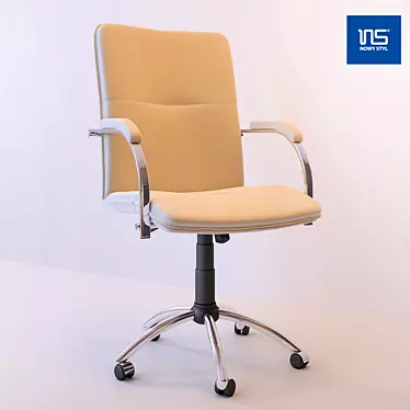 Elegant Manager Chair 3D model image 1 