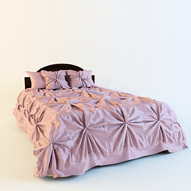 Cozy Dreams Bedspread 3D model image 1 