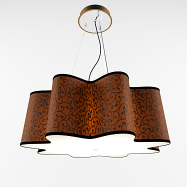 San Francisco Ceiling Light 3D model image 1 