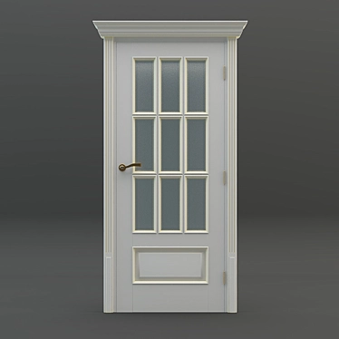 Radiant Alexander Wooden Door 3D model image 1 