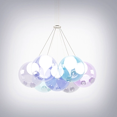 Bocci 28: Elegant Adjustable Pendant 3D model image 1 