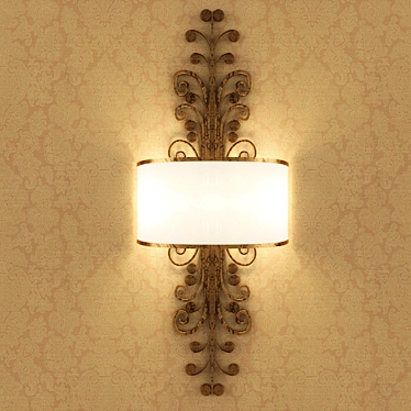 Banci Wall Light Fixture - Contemporary Design 3D model image 1 