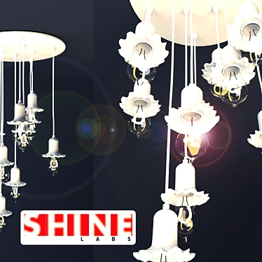 Solo Pendant: Sleek and Stylish Illumination 3D model image 1 