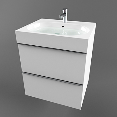 IKEA Broviken - Modern Sink Set 3D model image 1 