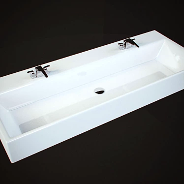 Elegant V&B Memento Sink 3D model image 1 