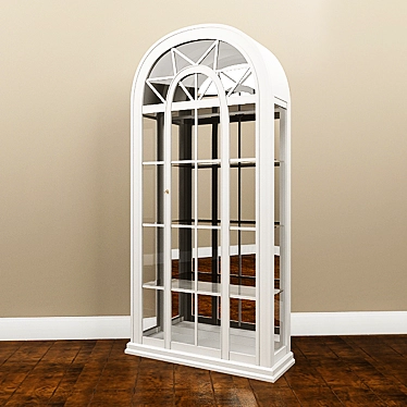 Elegant Display Cabinet by Betamobili 3D model image 1 