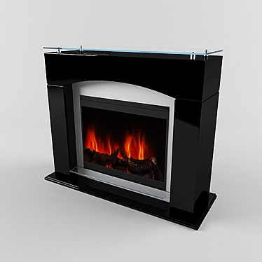 Sophisticated Heat Source Dimplex Laguna 3D model image 1 