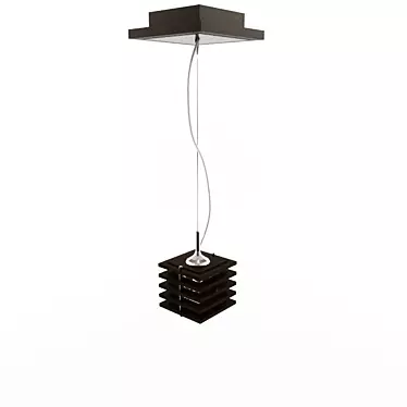 Elegant Pendant Light: ODEON RIPEN 3D model image 1 