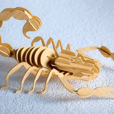 Dino-Inspired Scorpio Craft 3D model image 1 