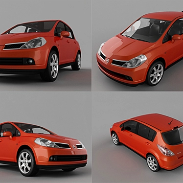 Nissan Tiida: 3D Model 3D model image 1 