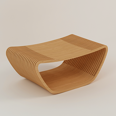 Modern Vray Hula Chair 3D model image 1 