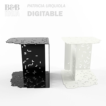 Modern Italian Designer Low Tables 3D model image 1 