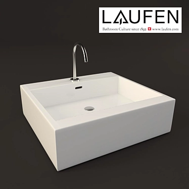 Laufen Living City - Sleek and Compact 3D model image 1 