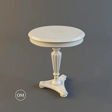 Floriana Beige Coffee Table 3D model image 1 
