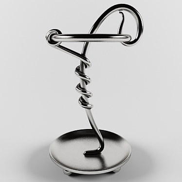 Sleek Umbrella Stand 3D model image 1 