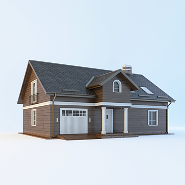 Cozy Cottage Retreat 3D model image 1 