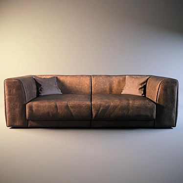 Modern Minimalistic Baxter Rafael Sofa 3D model image 1 