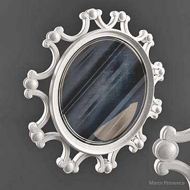 Provence Mirror: Elegant Reflections 3D model image 1 