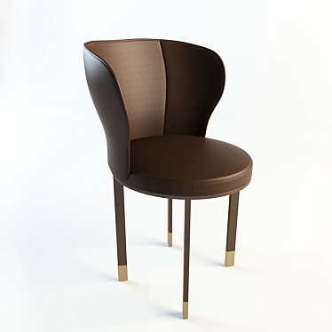 Giorgetti Ode Chair - Modern Elegance 3D model image 1 