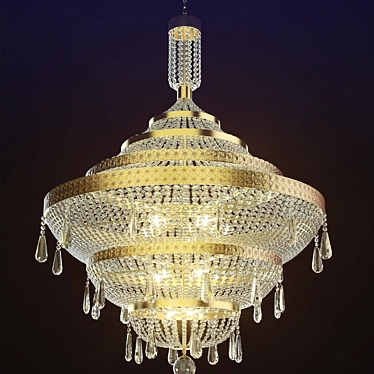 Title: Elegant Classic Chandelier 3D model image 1 