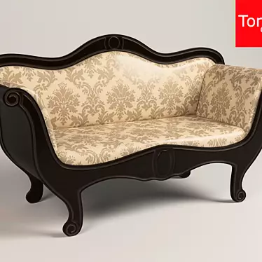 Glamour Sofa by Tonin Casa 3D model image 1 