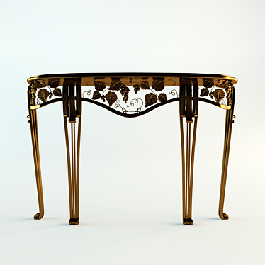 Fashioned of bronze table