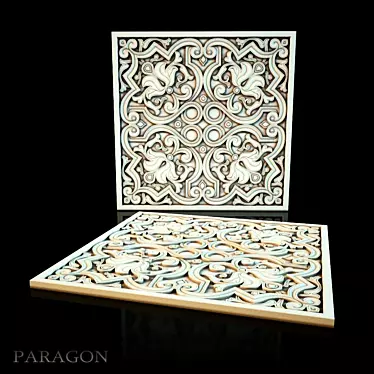 Uzbek Artisanal Thread 3D model image 1 