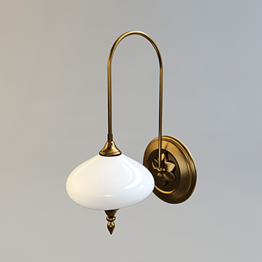 Elegant Wall Sconce, Photo-inspired 3D model image 1 