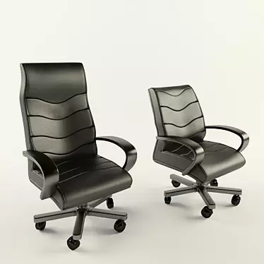 Ergo Comfort Office Chair 3D model image 1 