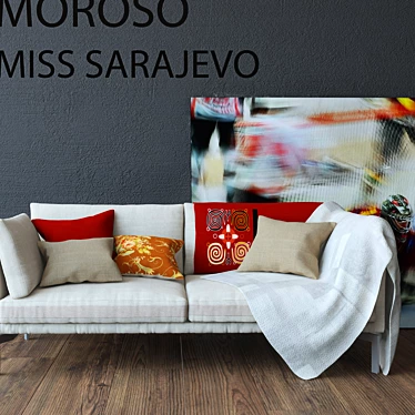 Elegance Embodied: Moroso Miss Sarajevo 3D model image 1 