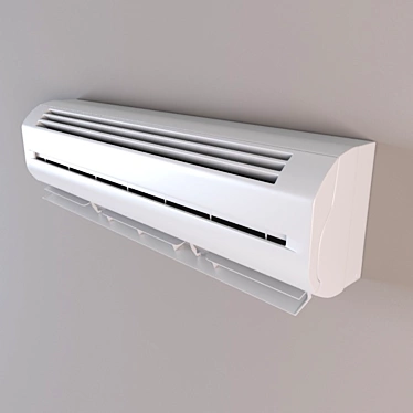 Sleek Cooling System 3D model image 1 