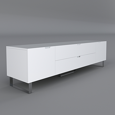 Modern TV Stand: DV2100-EPH 3D model image 1 