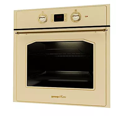 Gorenje BO 5333 RW: Compact Cooking Power! 3D model image 1 