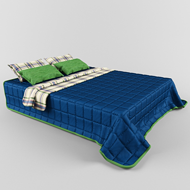 Bed Midnight Blue