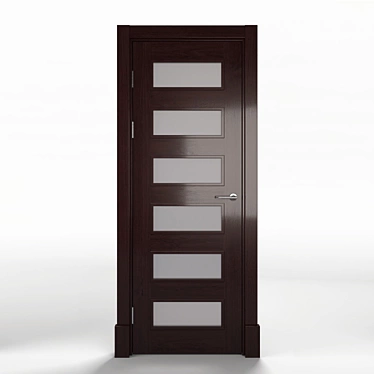 Miola M10 Wood Door 3D model image 1 